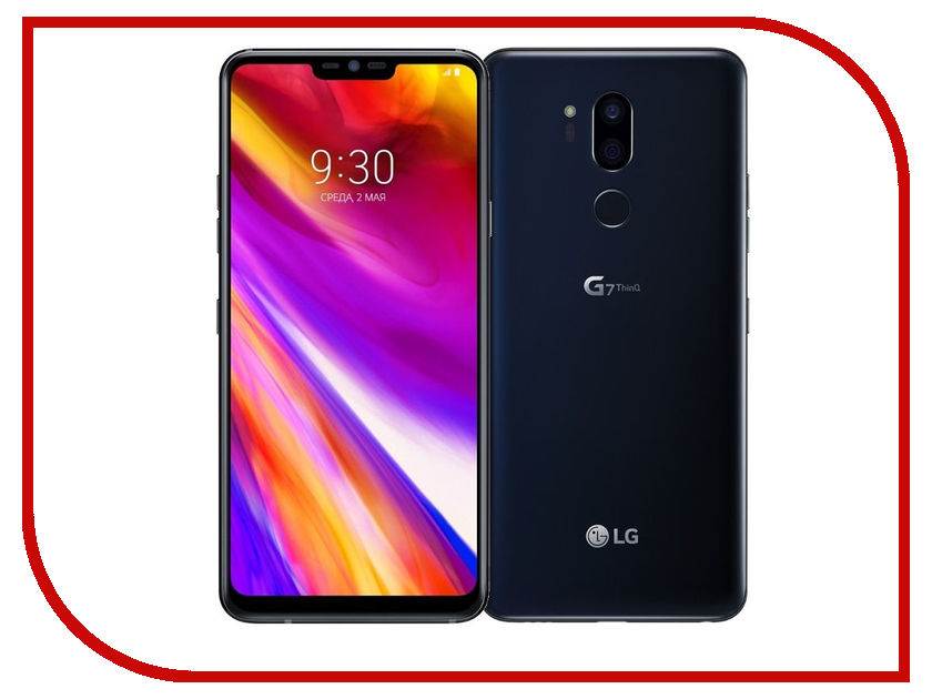 

Сотовый телефон LG G7 ThinQ 64GB Black, ThinQ G7 G710E