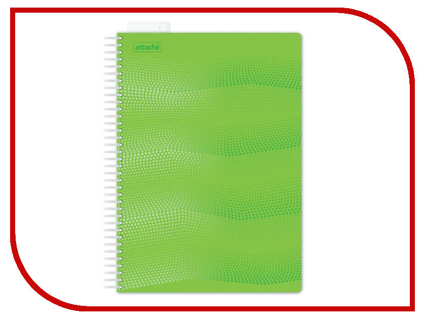 

Бизнес-тетрадь Attache Waves A4 100 листов Green 272847, Waves