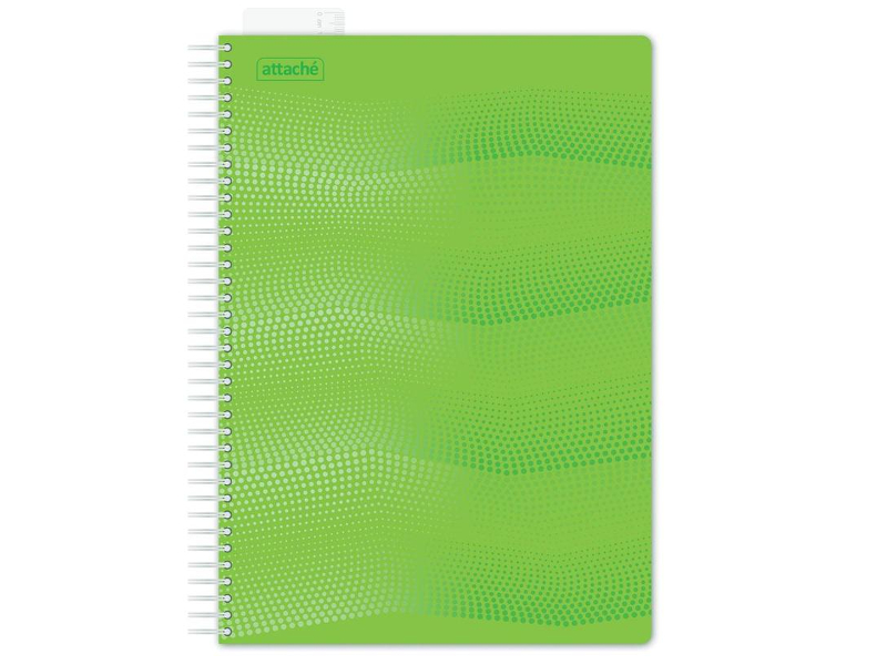 

Бизнес-тетрадь Attache Waves A4 100 листов Green 272847, Waves