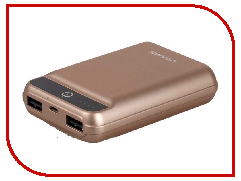 

Аккумулятор USAMS Birkin Series US-CD22 10000mAh Gold