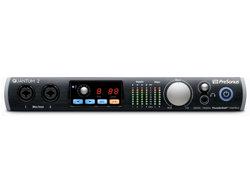 

Аудиоинтерфейс PreSonus Quantum 2, Quantum 2