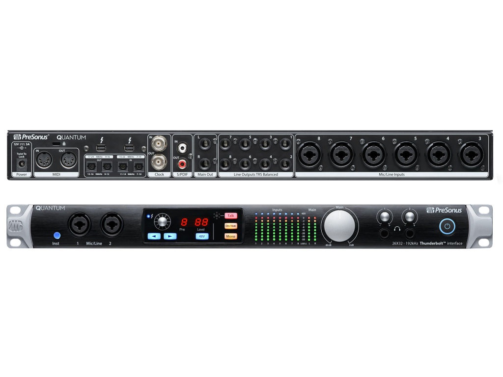 

Аудиоинтерфейс PreSonus Quantum, Quantum