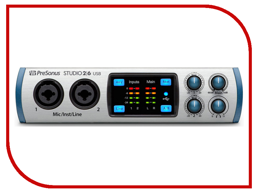 

Аудиоинтерфейс PreSonus Studio 26