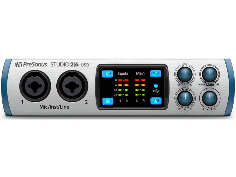 

Аудиоинтерфейс PreSonus Studio 26