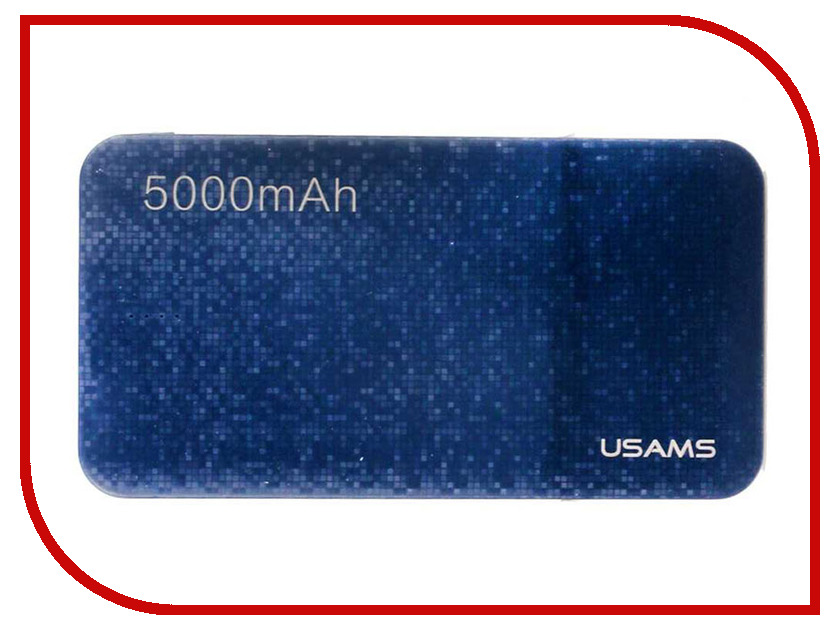 

Аккумулятор USAMS Mosaic Series US-CD20 5000mAh Blue