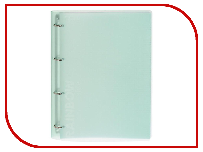 

Бизнес-тетрадь Attache Rainbow Style A4 Green 618394, Rainbow Style