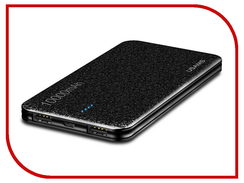 

Аккумулятор USAMS Mosaic Series US-CD21 10000mAh Black