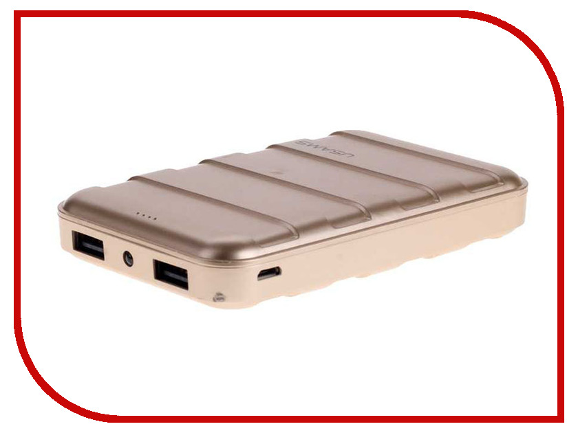 

Аккумулятор USAMS Trunk US-CD06 QC3.0 10000mAh Gold