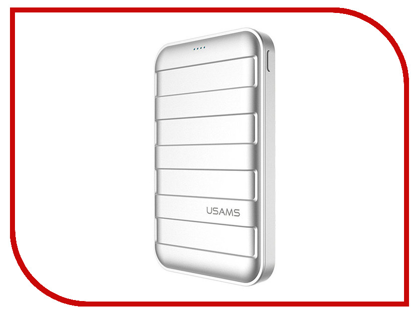 

Аккумулятор USAMS Trunk US-CD06 QC3.0 10000mAh Silver