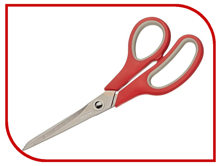 

Ножницы Attache Comfort Red-Grey 604058, Comfort 604058