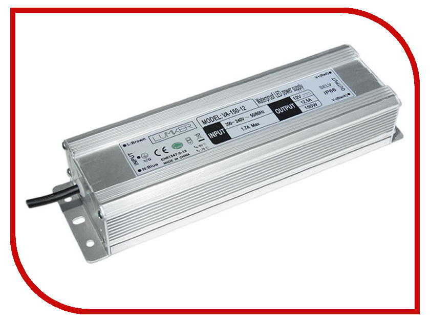 

Блок питания Lumker TPW VA-150-12 150W 12V IP66