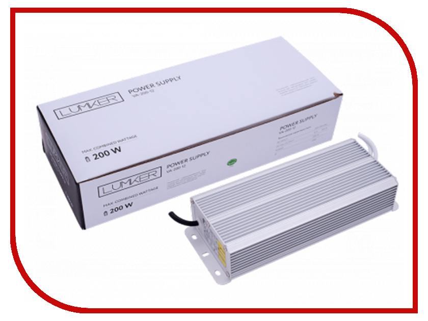 

Блок питания Lumker TPW VA-200-24 200W 24V IP66