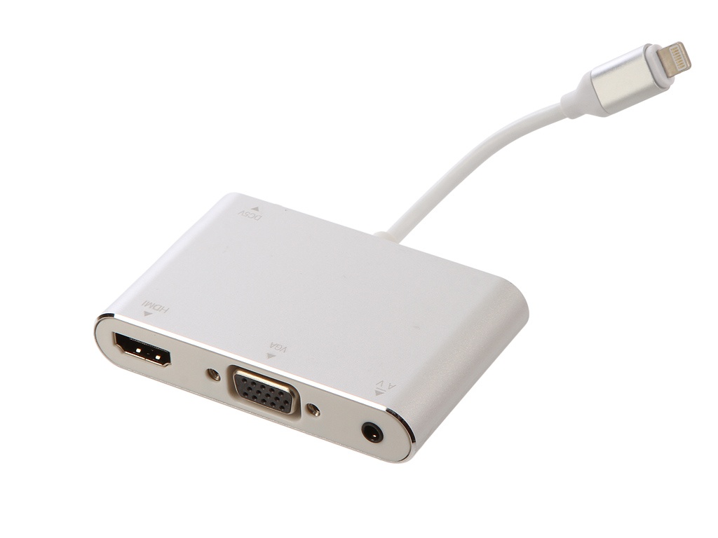 

Аксессуар Palmexx Lightning - HDMI - VGA - AUX Silver PX/HUB LGHT-HDMI-VGA-AUX, PX/HUB LGHT-HDMI-VGA-AUX