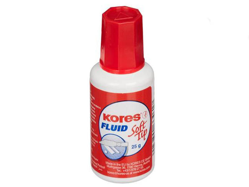 

Корректирующая жидкость Kores Soft Tip Fluid 25ml 620, Soft Tip Fluid