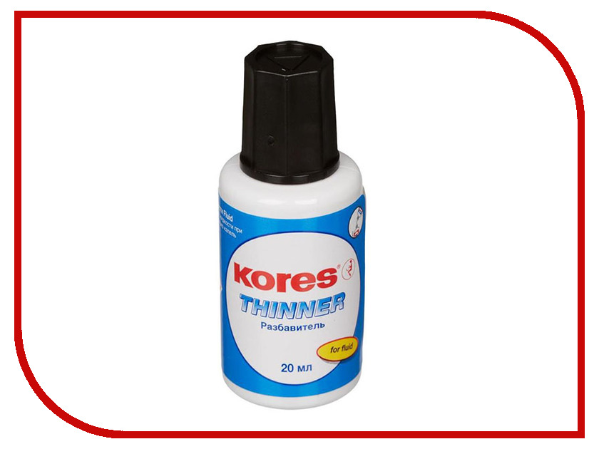 

Разбавитель для корректирующей жидкости Kores 20ml 26426, 61118/61112