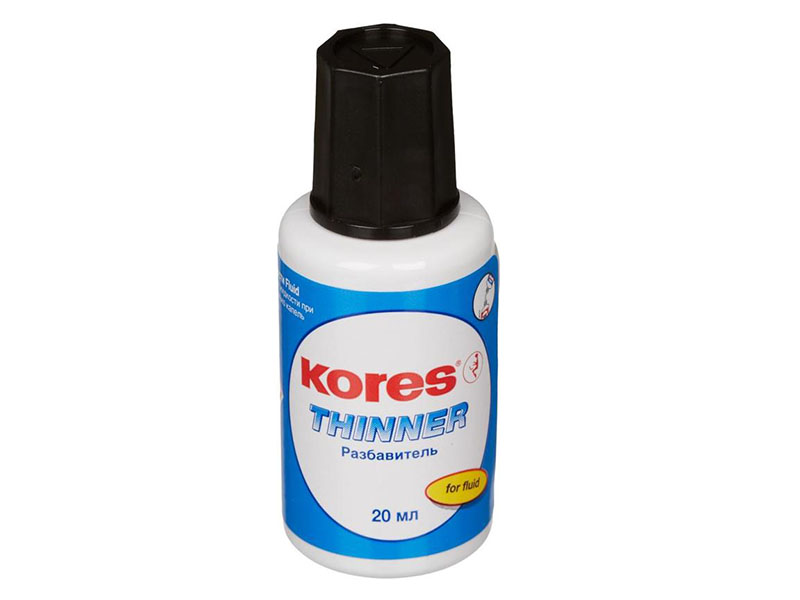 

Разбавитель для корректирующей жидкости Kores 20ml 26426, 61118/61112