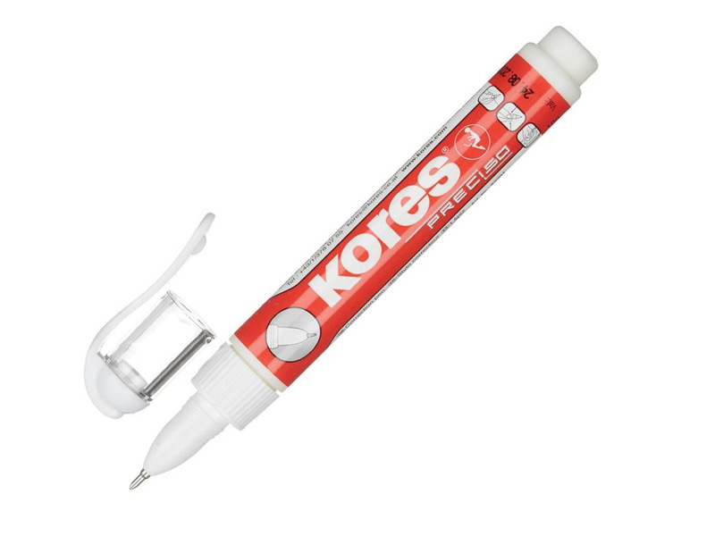 

Корректирующая ручка Kores Preciso 8ml 130250, Preсiso