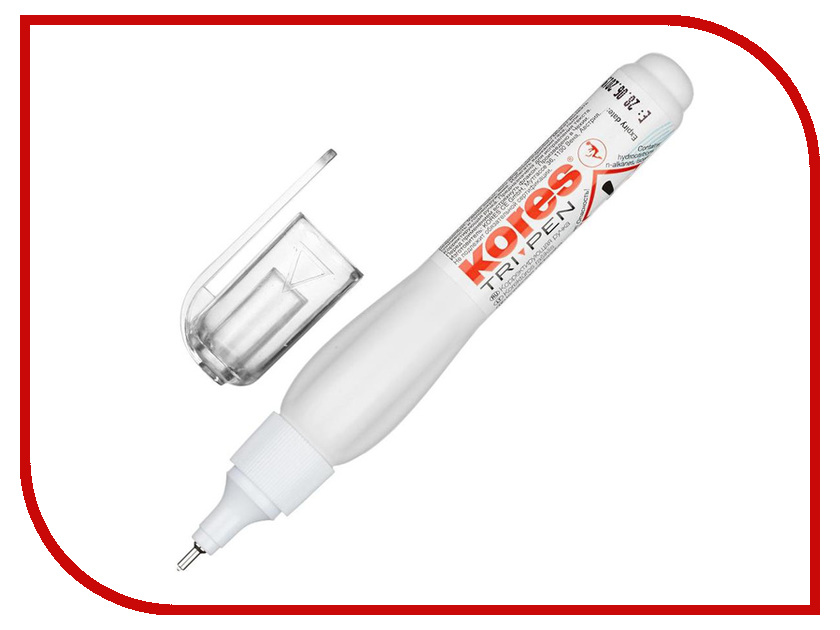 

Корректирующая ручка Kores Tri Pen 8ml 688328, Tri Pen
