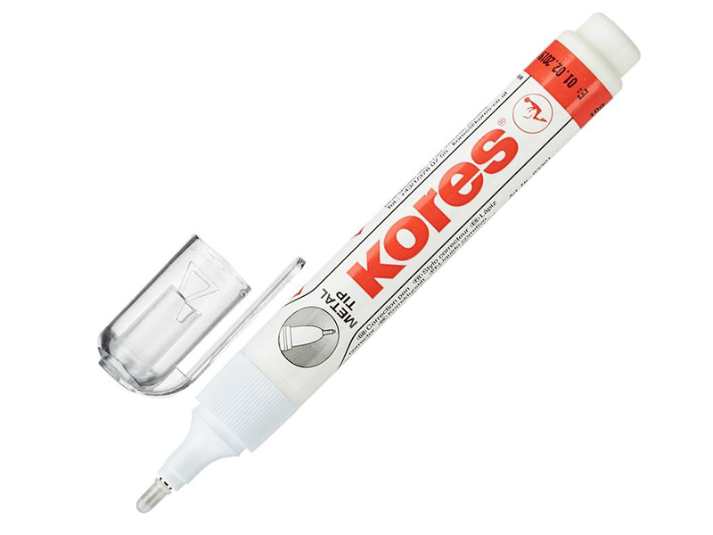 

Корректирующий карандаш Kores Metal Tip 8ml 5436, Metal Tip 83318/83301