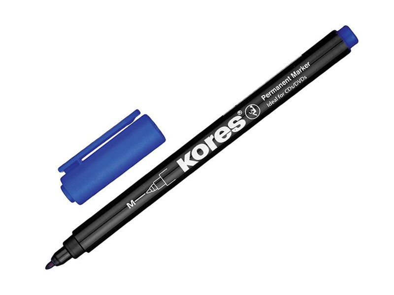 

Маркер Kores 1mm Blue 282356, 282356