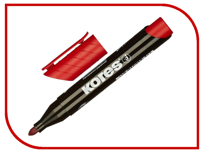 

Маркер Kores 1.5-3mm Red 204450, 20937