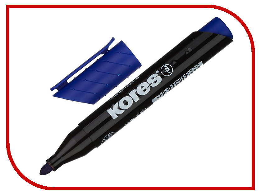 

Маркер Kores 1.5-3mm Blue 204449, 20933