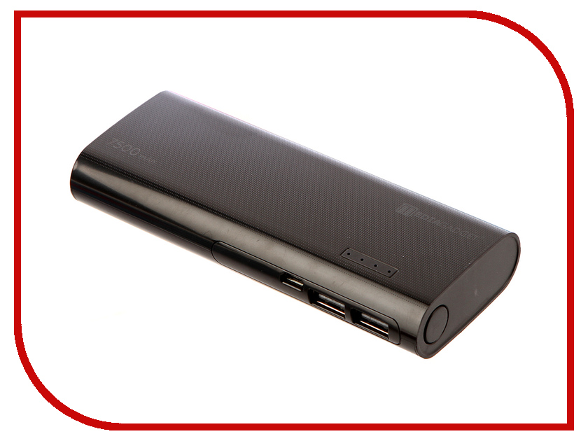 

Аккумулятор Media Gadget 7500mAh Black MGXPC075BK