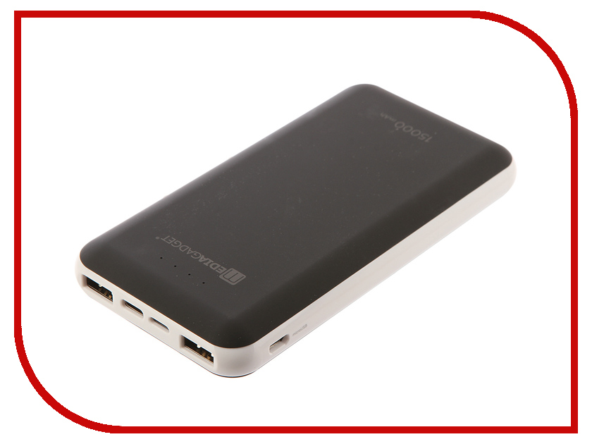 

Аккумулятор Media Gadget 15000mAh Black MGXPC112MLCBK