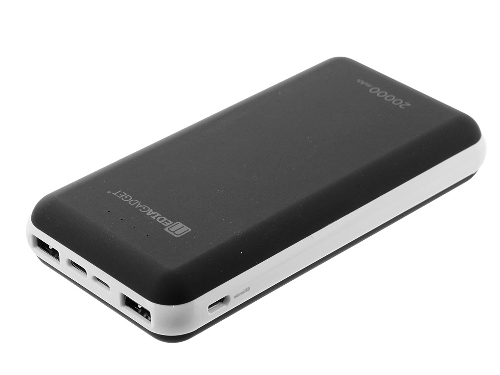 

Аккумулятор Media Gadget 20000mAh Black MGXPC113MLCBK, MGXPC113MLCBK
