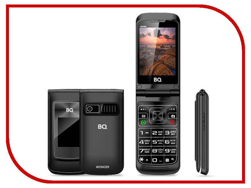 

Сотовый телефон BQ BQ-2807 Wonder Black, BQ-2807 Wonder