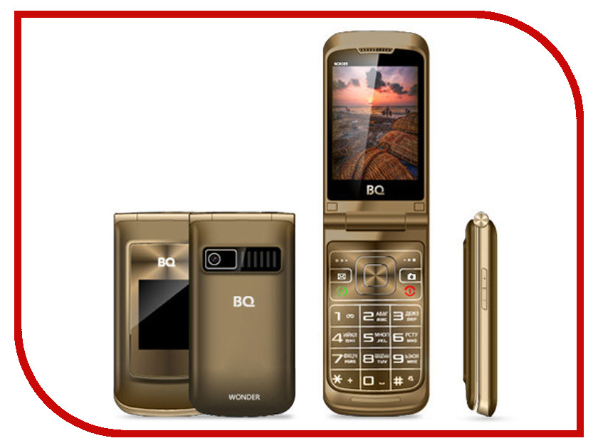 

Сотовый телефон BQ BQ-2807 Wonder Gold, BQ-2807 Wonder