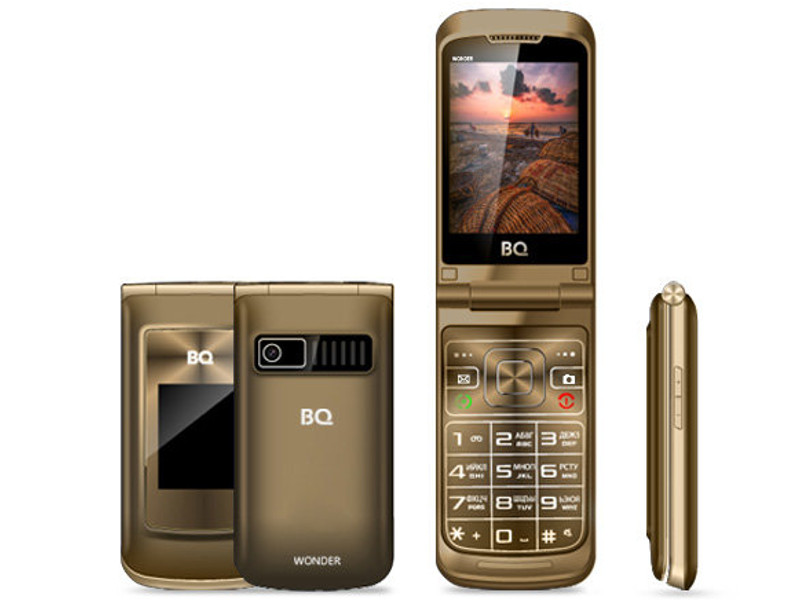 

Сотовый телефон BQ BQ-2807 Wonder Gold, BQ-2807 Wonder