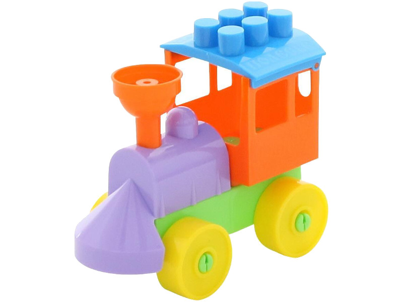 

Конструктор Полесье Юный путешественник - Паровоз 9 дет. 55231, 55231