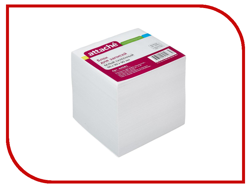 

Стикеры Attache 90x90x90mm White 44581, 44581