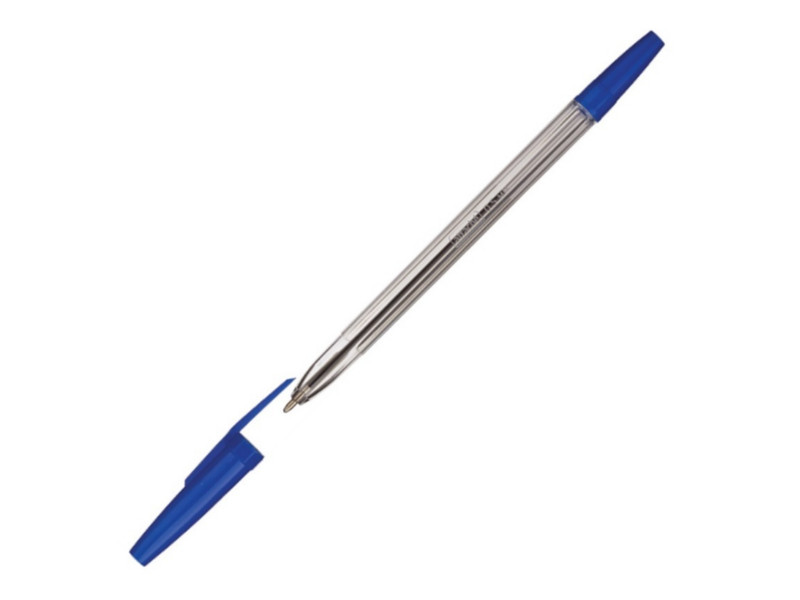 

Ручка шариковая Attache Elementary Transparent-Blue 434191, Elementary 434191