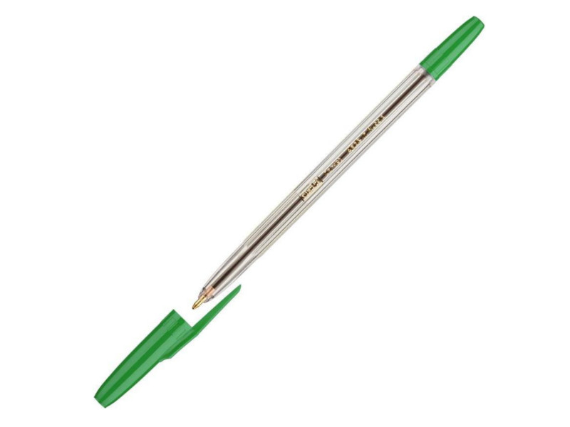 

Ручка шариковая Attache Corvet Transparent-Green 447476, Corvet 447476