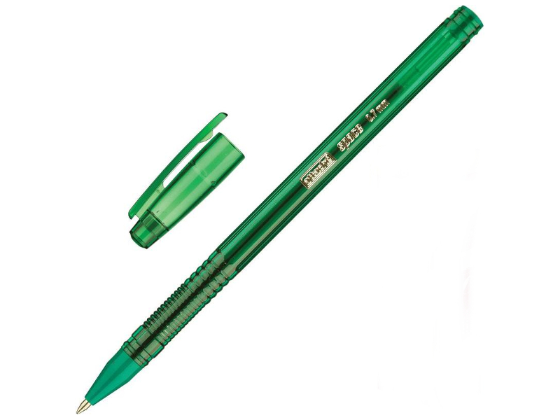 

Ручка гелевая Attache Space Transparent-Green 326342, Space 326342