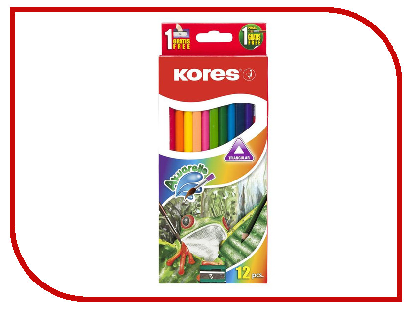 

Карандаши цветные Kores 12 цветов 312700, 312700