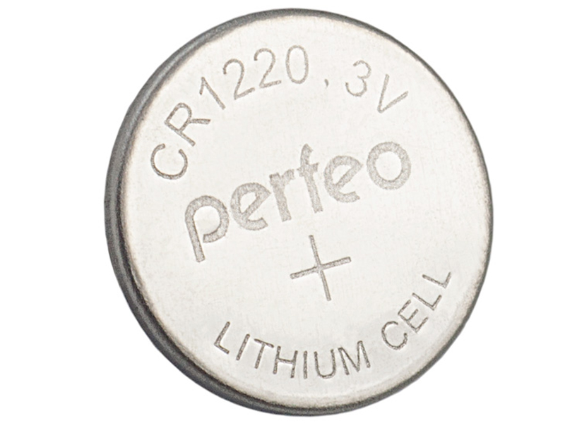 

Батарейка Perfeo CR1220/5BL Lithium Cell (5 штук), CR1220/5BL