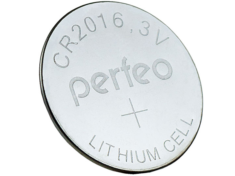 

Батарейка Perfeo CR2016/2BL Lithium Cell (2 штуки), CR2016/2BL