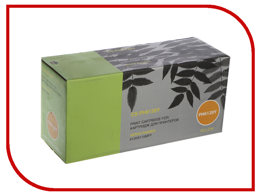 

Картридж Cactus CS-PH6120Y (113R00690) Yellow для Xerox Phaser 6115/6120