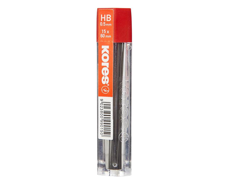 

Стержень микрографический Kores НВ 0.5mm 15шт 614072, 614072