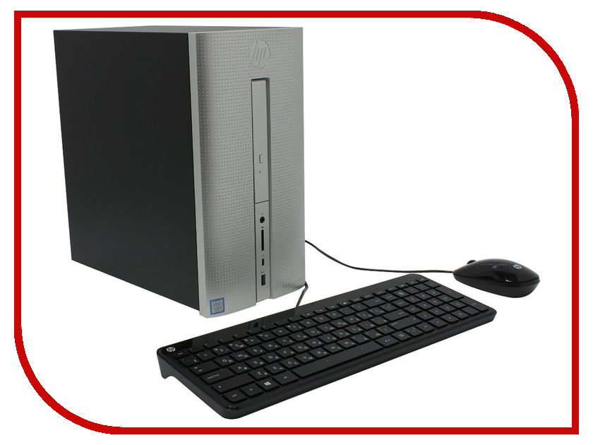 

Настольный компьютер HP Pavilion 570-p076ur Silver-Black 2CX95EA (AMD A12-9800 3.8 GHz/16384Mb/1000Gb+128Gb SSD/DVD-RW/AMD Radeon RX 550 2048Mb/Wi-Fi/Bluetooth/Windows 10 Home 64-bit)
