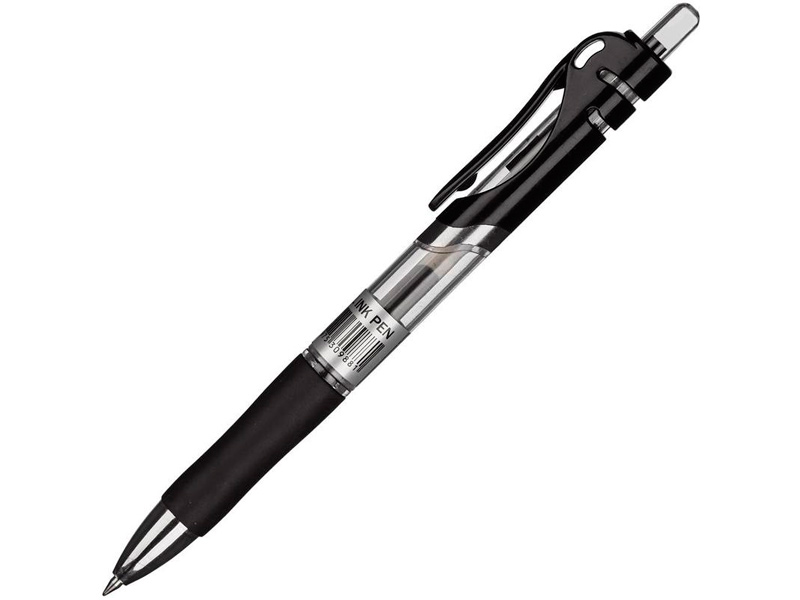 

Ручка гелевая Attache Hammer Black-Transparent 613149, Hammer 613149