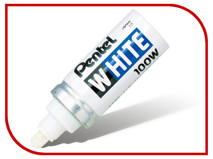 

Маркер Pentel 6.5mm White X100W, X100W