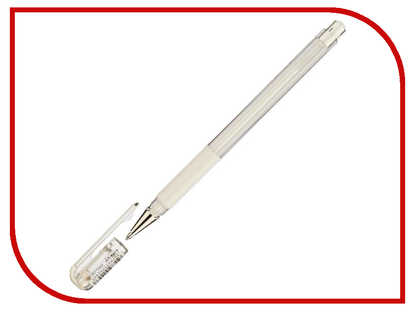

Ручка гелевая Pentel Hybrid Gel Grip White K118-LW, K118-LW