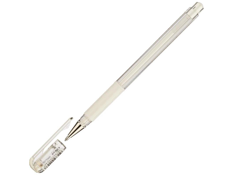 

Ручка гелевая Pentel Hybrid Gel Grip White K118-LW, K118-LW