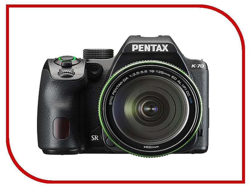 

Фотоаппарат Pentax K-70 Kit DA 18-135mm WR Black