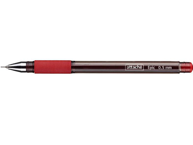 

Ручка гелевая Attache Epic Black-Red 389742, Epic 389742