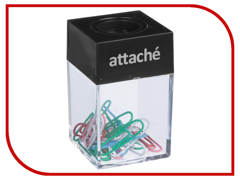 

Скрепочница магнитная Attache Black 636783, 636783